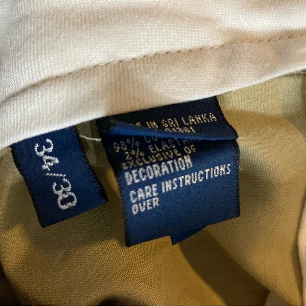 NWT Polo Ralph Lauren Men’s 34/30 Khaki‎ Twill Golf Pants